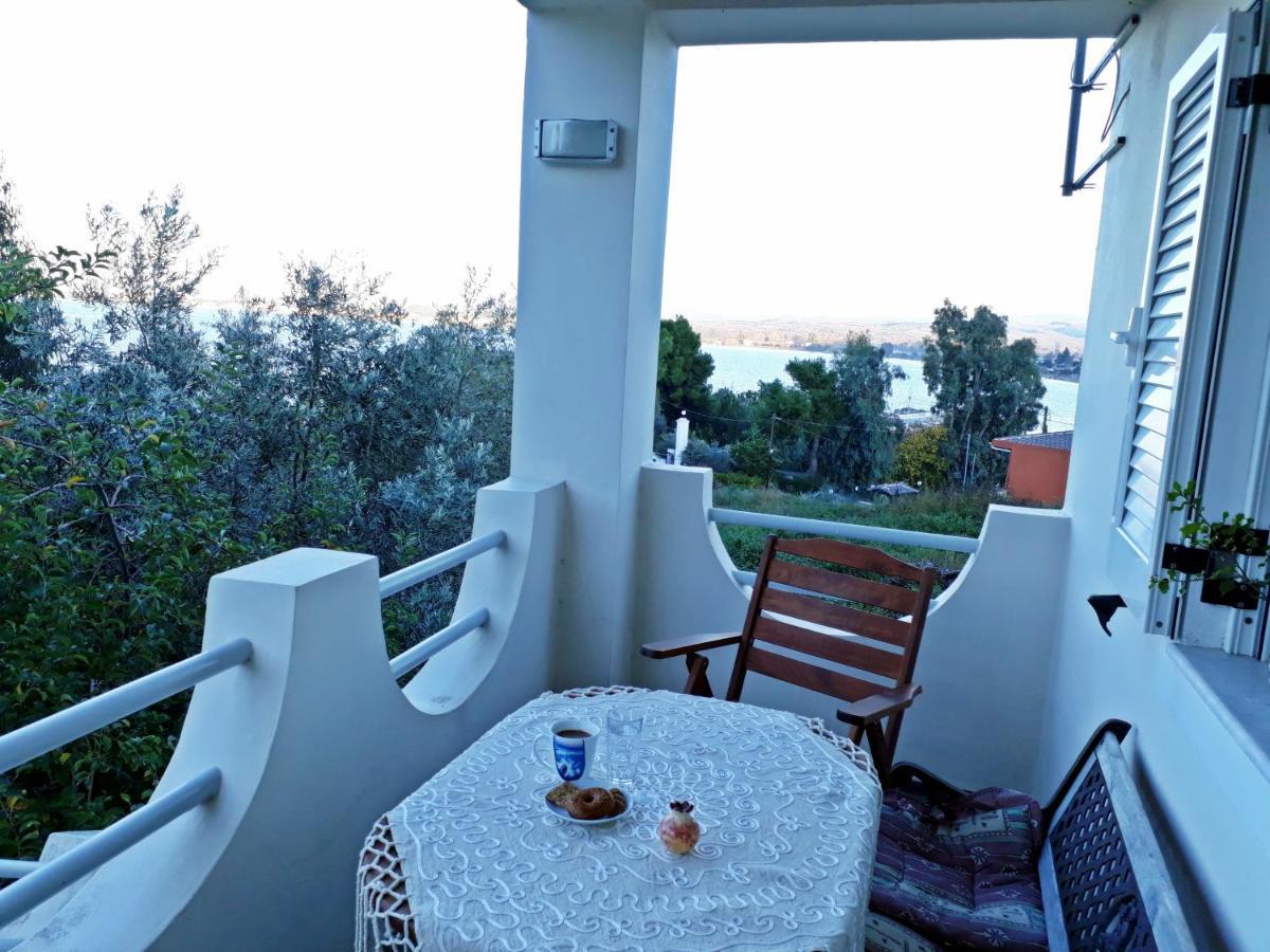 Amazing Sea View-Neos Pyrgos Beach -Evoia Greece Неос Пиргос Екстериор снимка